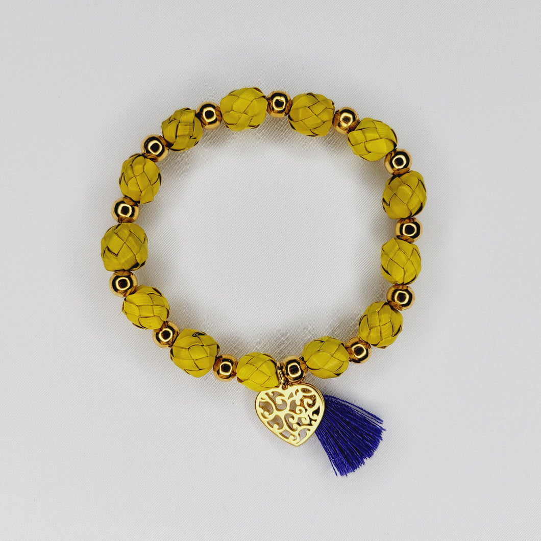 Pulsera de Palma Amarilla